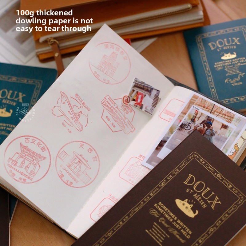 Fromthenon Travelers Notebook  - Vintage Leather Journal Notebook 评论和价格