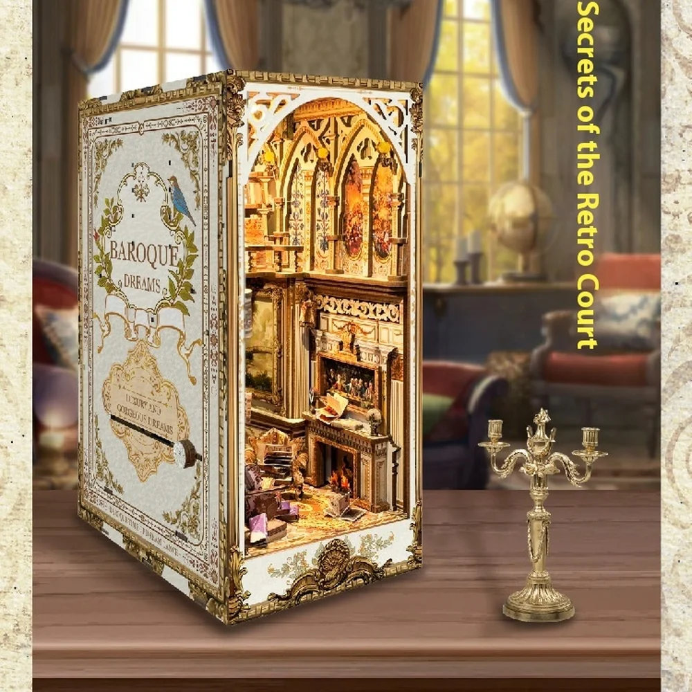 Diy Wooden Book Nook Shelf Ins - Diy Wooden Book Nook Kit Shelf Insert 评论和价格