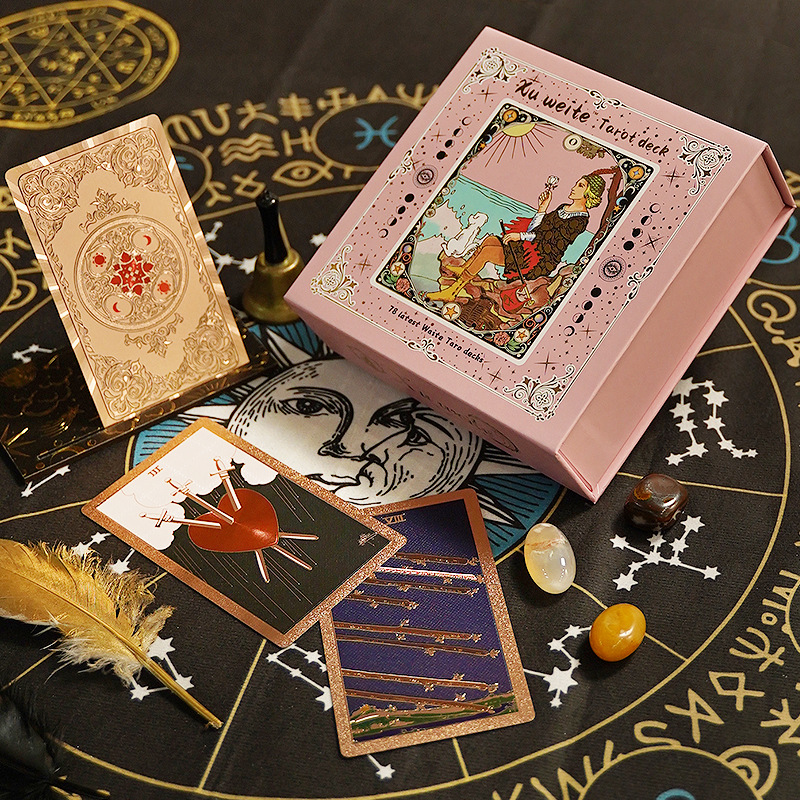 12*7cm Classic Tarot Cards wit - Tarot Deck With Guidebook 评论和价格