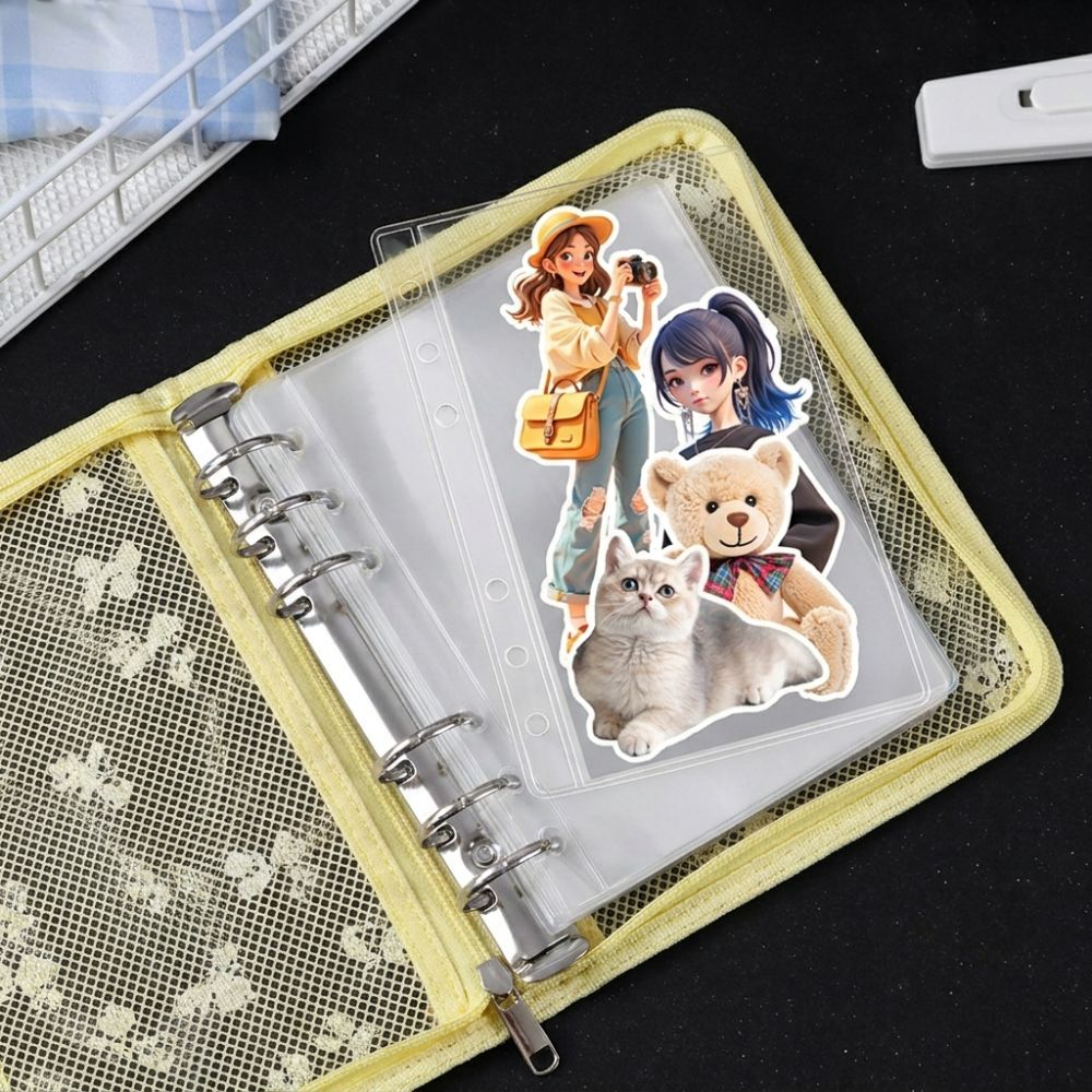 Bow Decoration Ring Binder Alb - Stationery Books 评论和价格