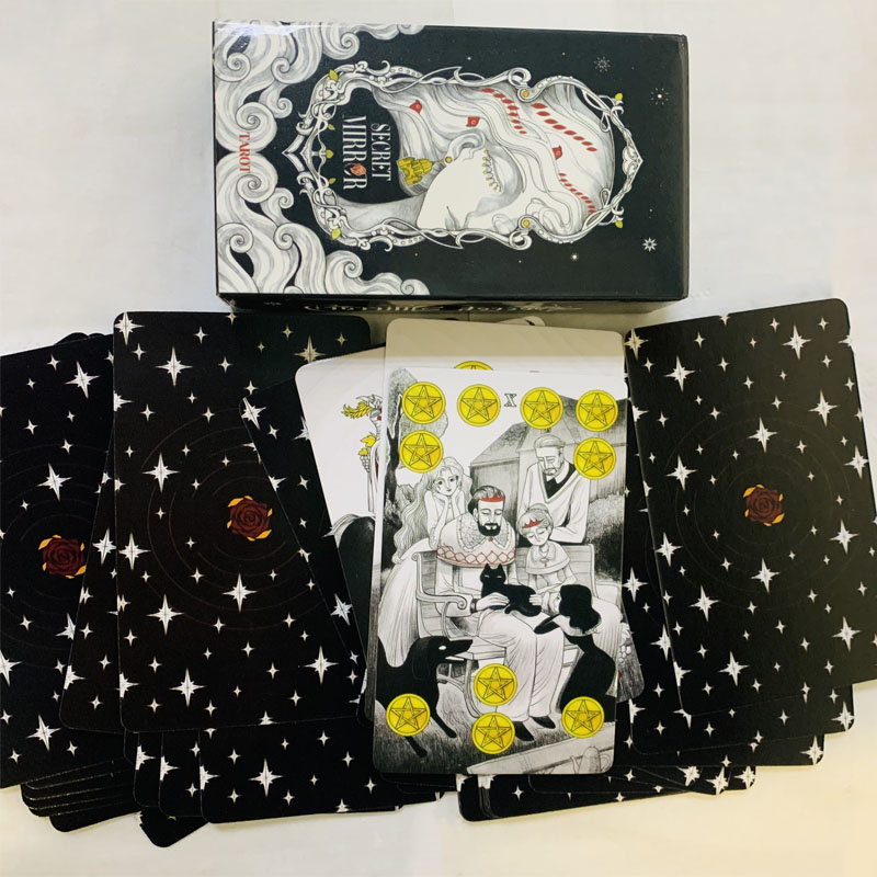 Secret Mirror Tarot cards 80 d - Tarot Deck With Guidebook 评论和价格