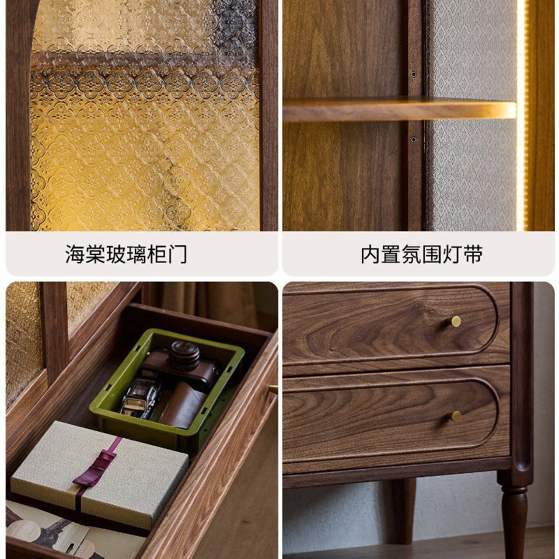 Nordic solid wood with cabinet - Books 评论和价格
