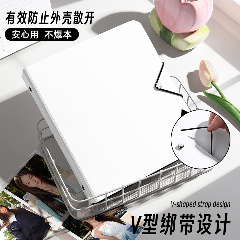 SINGBA Minimalist Big A5 4-Poc - Kpop Photo Card Binder 3 Inch 评论和价格
