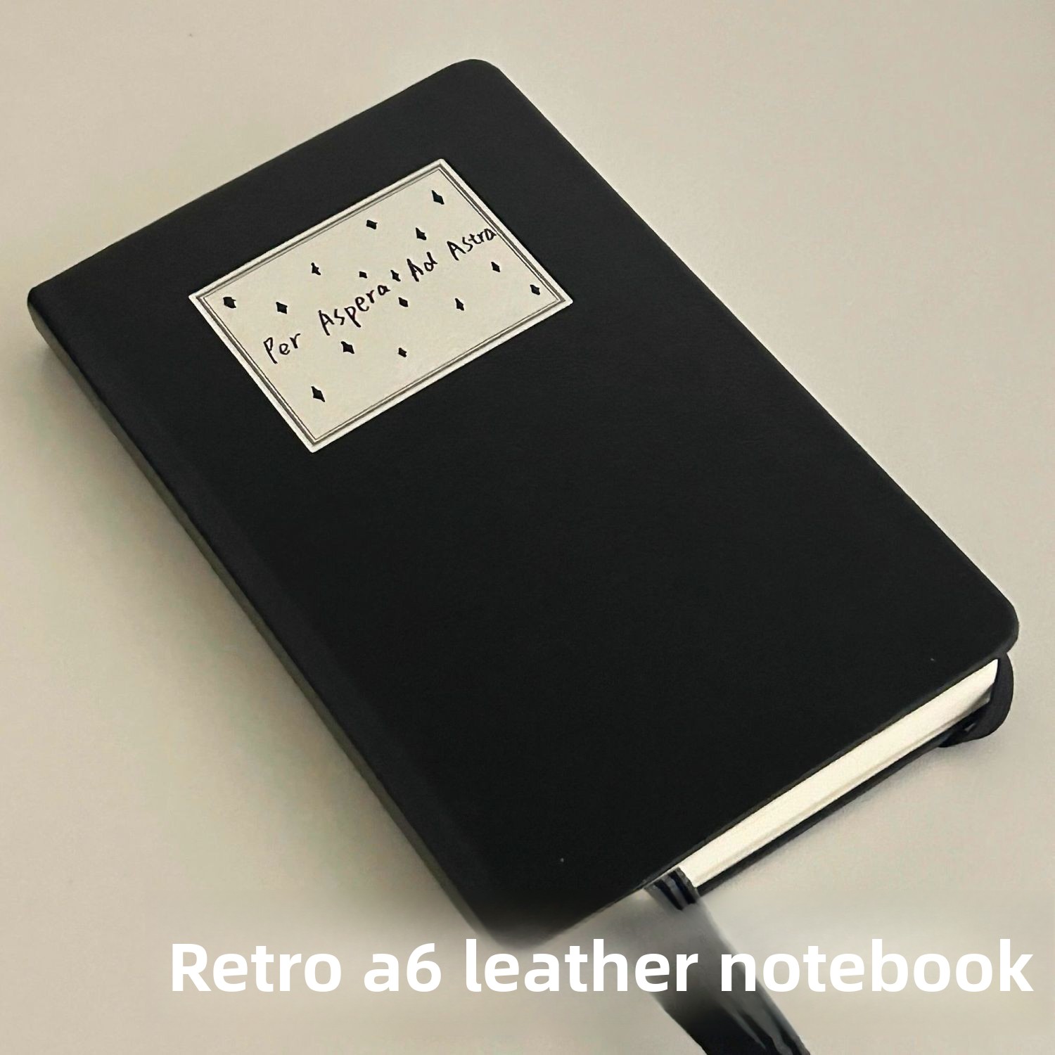 Vintage A6 Black Leather Journ - Vintage Leather Journal Notebook 评论和价格