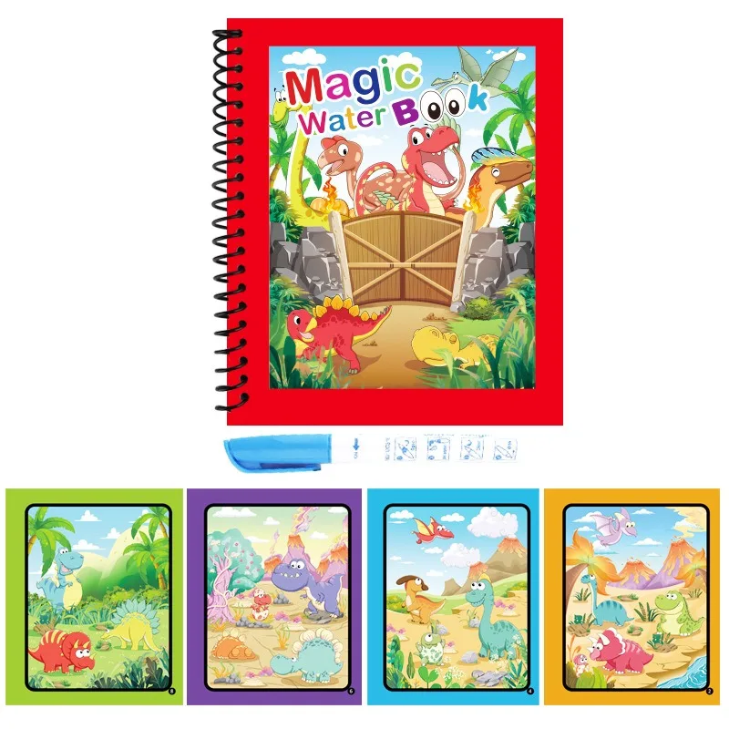 1Pc Reusable Magic Water Book  - Reusable Water Magic Coloring Book 评论和价格