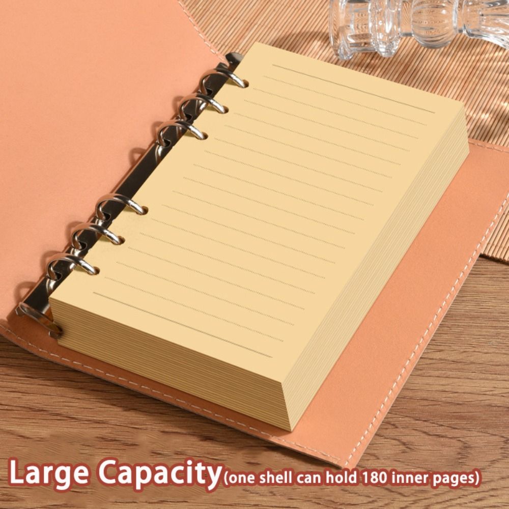 New A5/A6 Notebook Loose-leaf  - Vintage Leather Journal Notebook 评论和价格