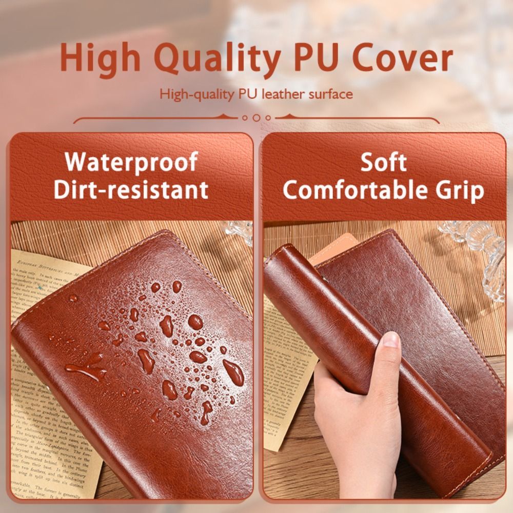 New A5/A6 Notebook Loose-leaf  - Vintage Leather Journal Notebook 评论和价格
