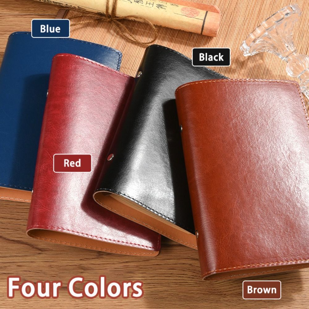 New A5/A6 Notebook Loose-leaf  - Vintage Leather Journal Notebook 评论和价格