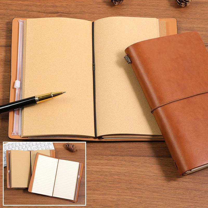 Hot Vintage PU Leather Refilla - Vintage Leather Journal Notebook 评论和价格