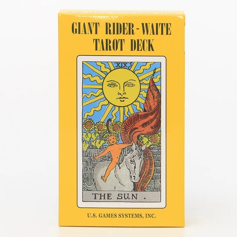 10*17.3cm Large Classic Rider  - Tarot Deck With Guidebook 评论和价格