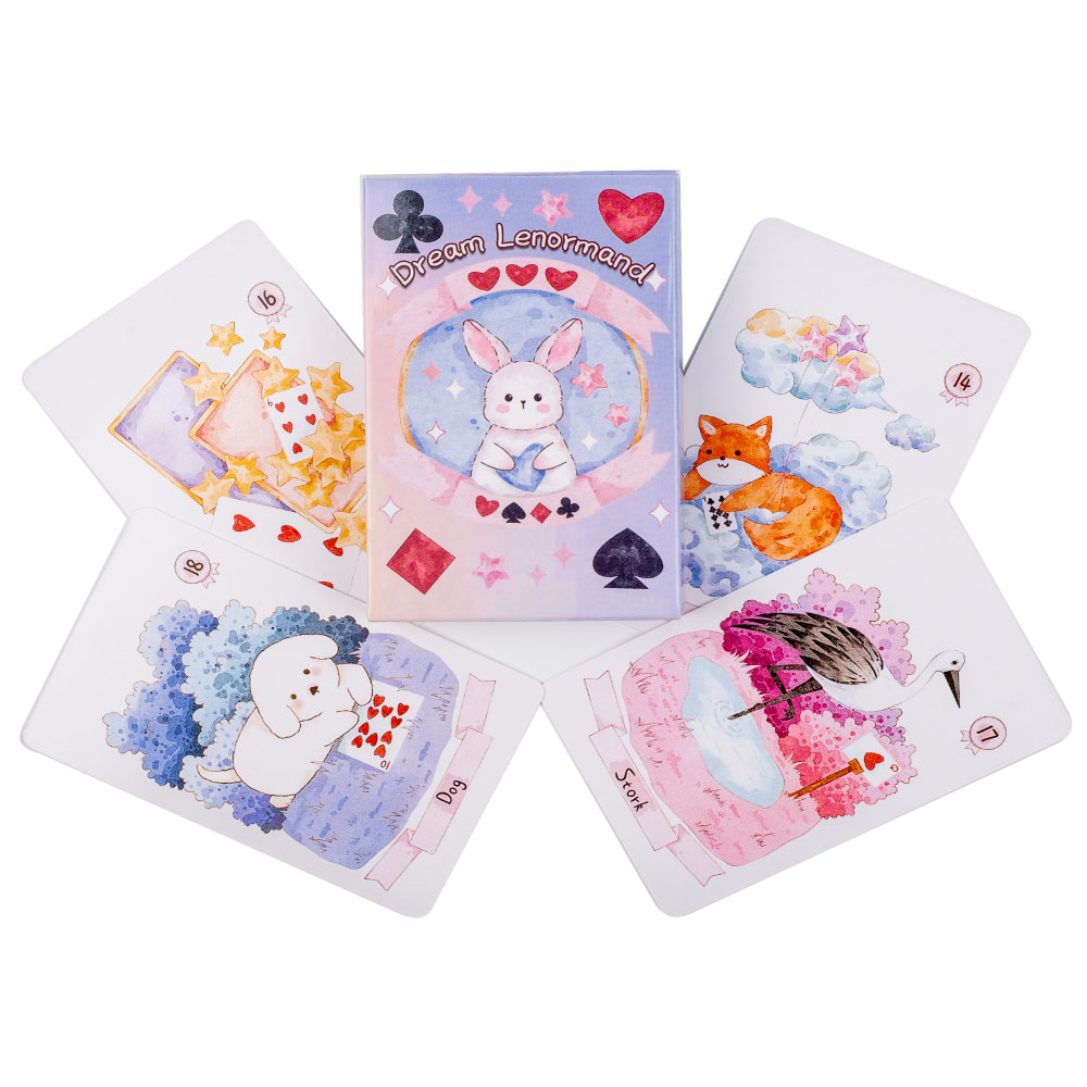 Rana Psychic Dream Lenormand T - Tarot Deck With Guidebook 评论和价格