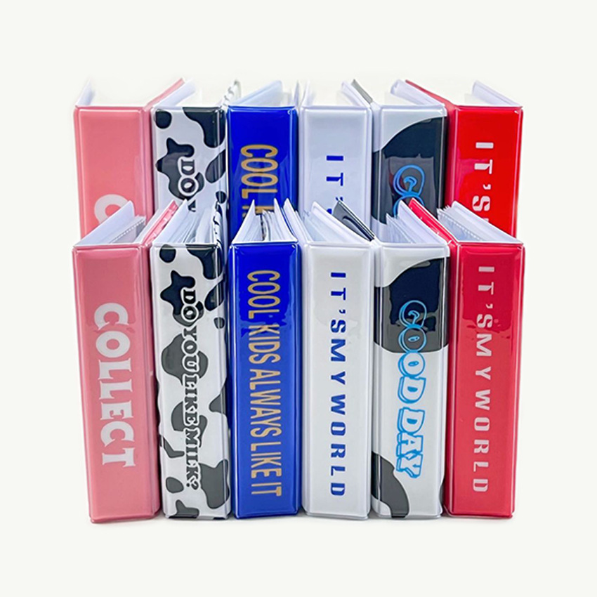 Korean INS Cow Hollow Heart 3  - Kpop Photo Card Binder 3 Inch 评论和价格