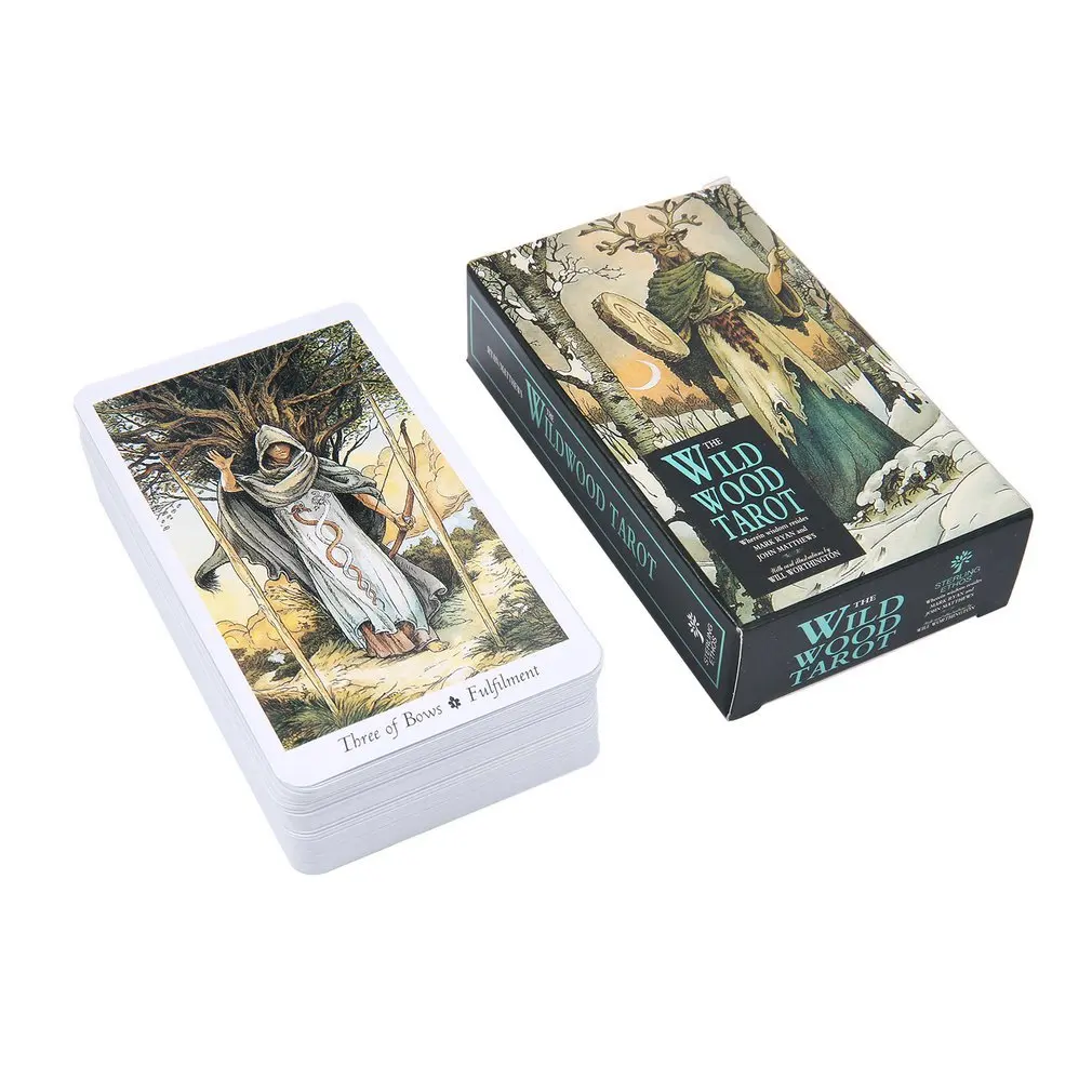 The Wild Wood Tarot Cards A 78 - Tarot Deck With Guidebook 评论和价格