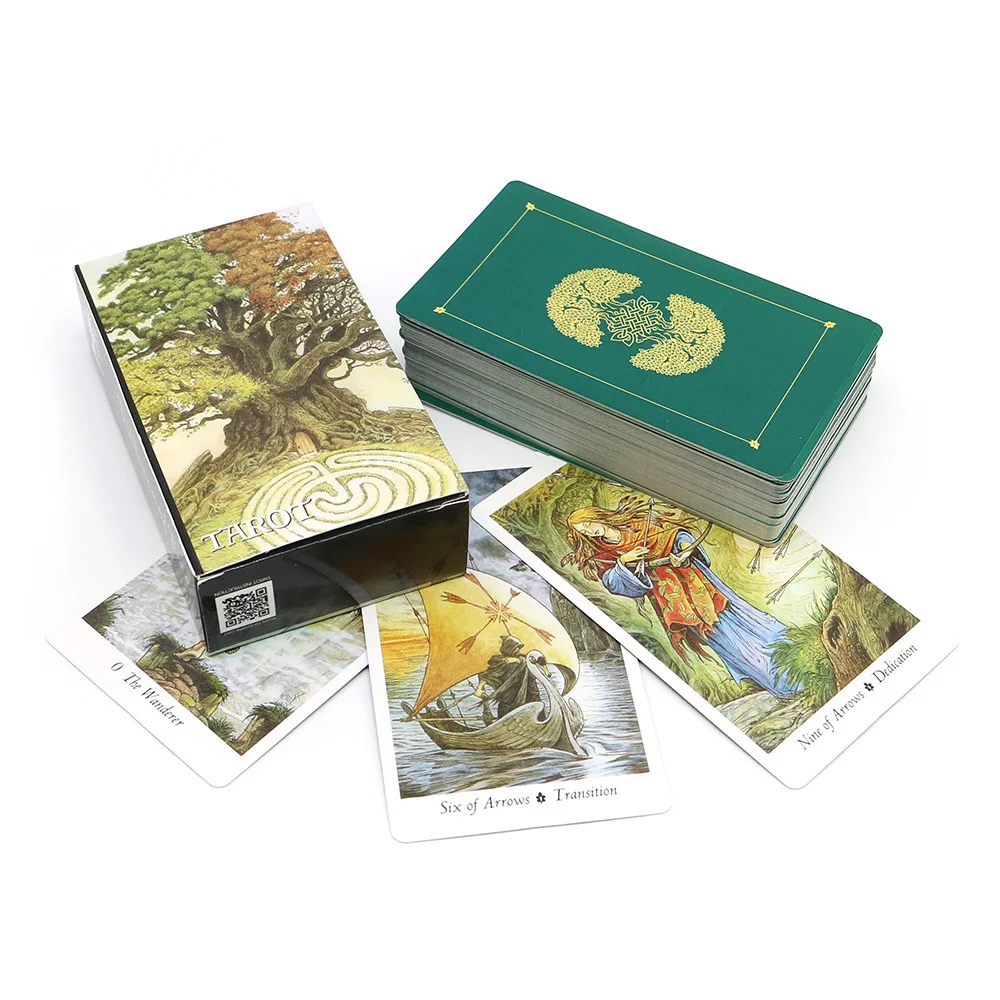 The Wild Wood Tarot Cards A 78 - Tarot Deck With Guidebook 评论和价格
