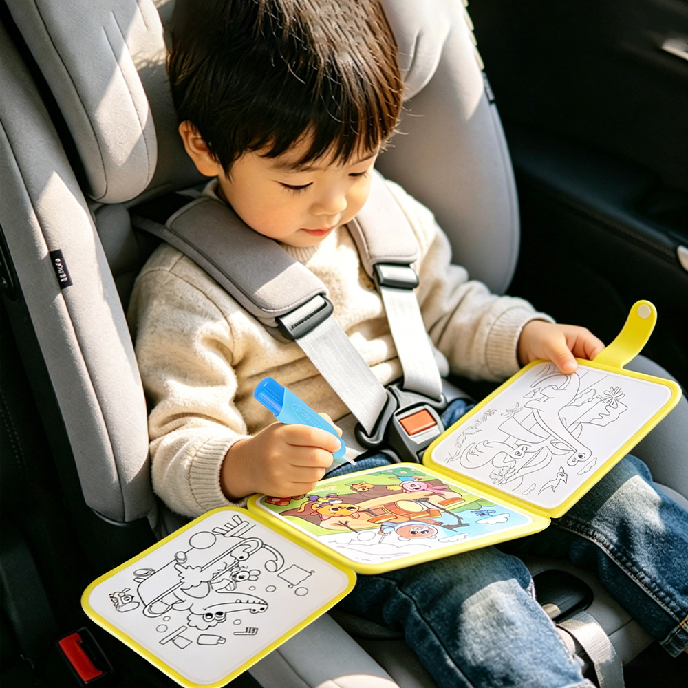 Magic Water Painting Book Reus - Reusable Water Magic Coloring Book 评论和价格