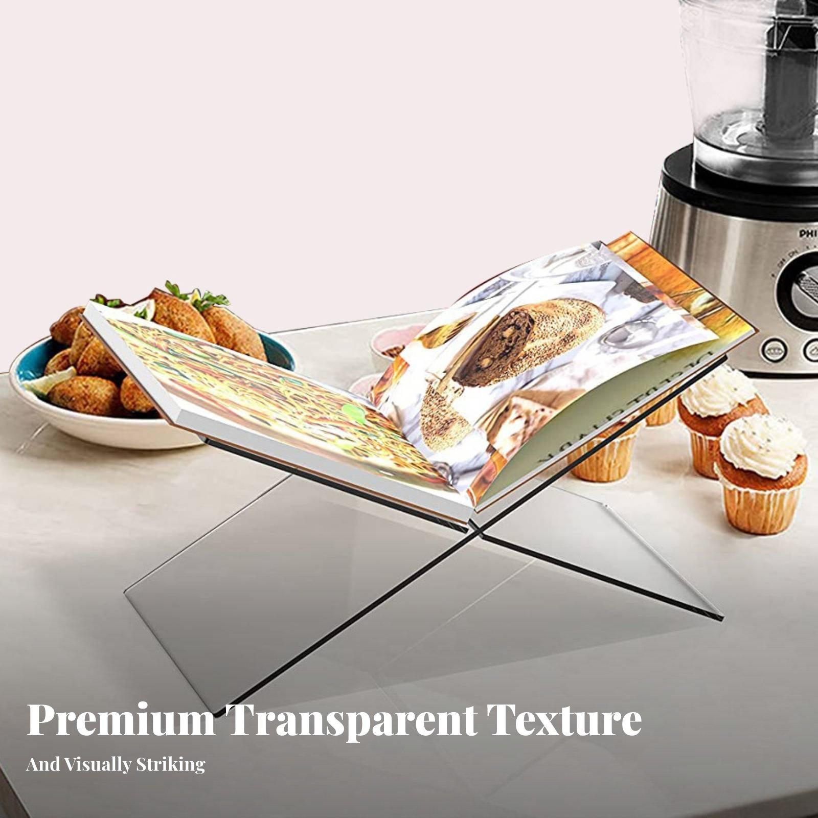 Acrylic Book Stand Thick Clear - Clear Acrylic Book Stand Holder 评论和价格