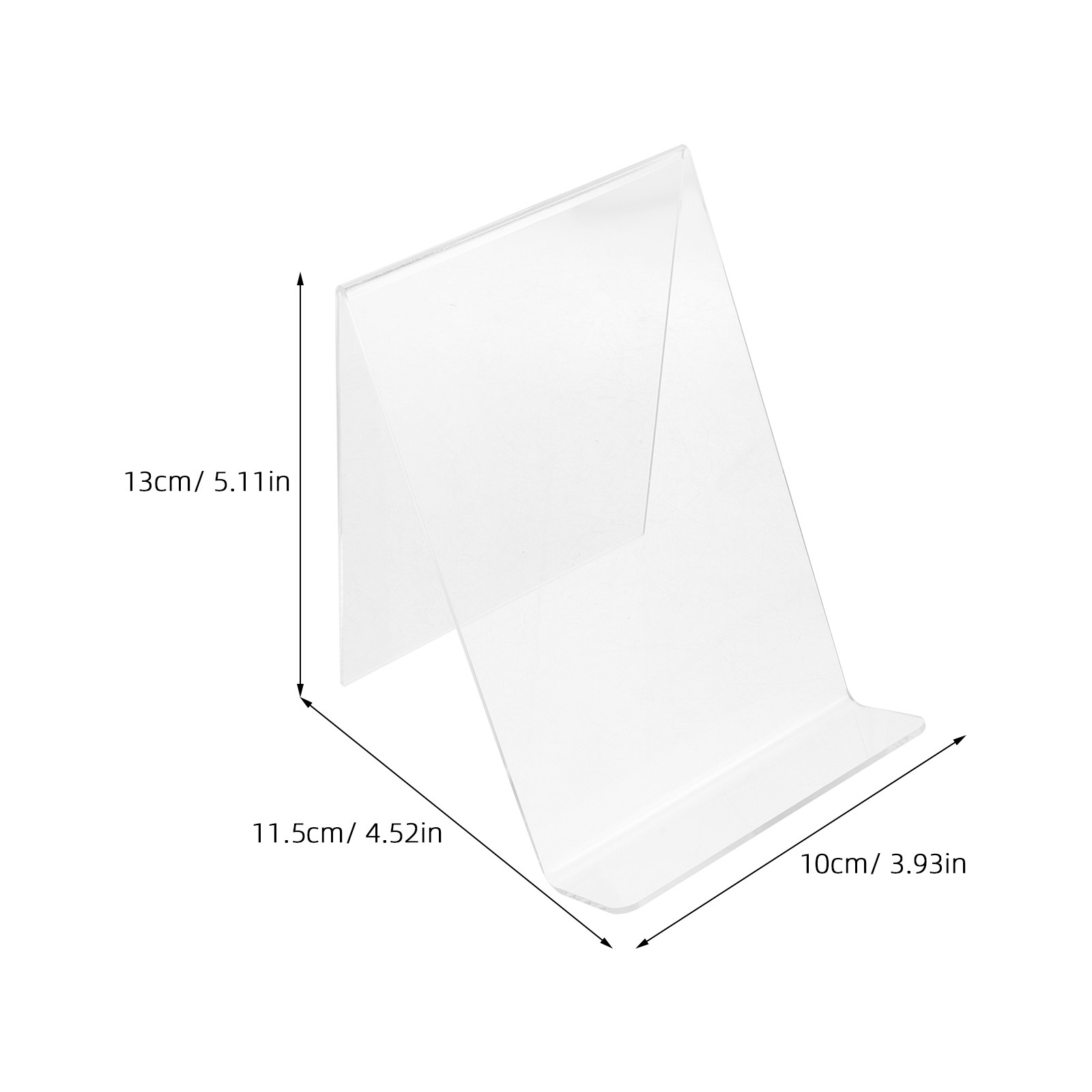 3Pcs Clear Acrylic Book Stand  - Clear Acrylic Book Stand Holder 评论和价格